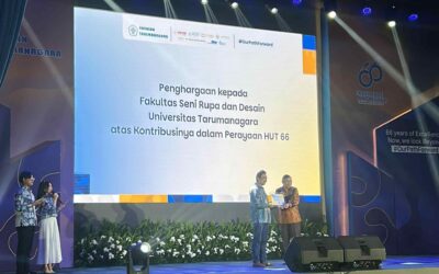 Kolaborasi Mahasiswa FSRD Untar Warnai Perayaan HUT ke-66 Yayasan Tarumanagara