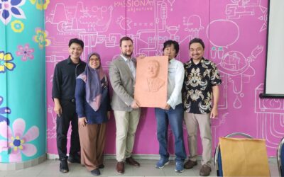 FSRD Untar Membuat Relief Wajah Dmitro Manuilskyy: Tanda Apresiasi Terhadap Tokoh yang Berjasa Bagi Indonesia pada Awal Kemerdekaan