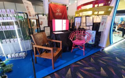 Akademisi Untar Bawa Furnitur Artistik dan Inovasi Teknik Ramah Lingkungan ke IPXpose 2025
