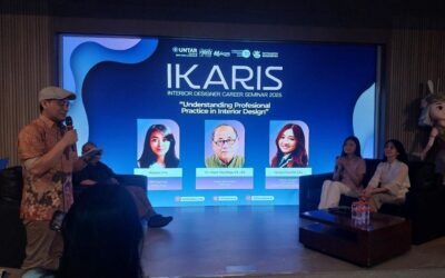 Langkah Awal Menuju Dunia Profesional: IKARIS Bantu Mahasiswa Desain Interior Untar Pahami Dunia Profesional