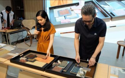 SCOMA 2025: Laboratorium Kreatif Mahasiswa Desain Interior Untar Belajar Ciptakan Material Board dari Sang Profesional