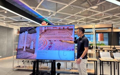 Mahasiswa Desain Interior Untar Pelajari Potensi Material Terazzo dari TMAC Decorazzo