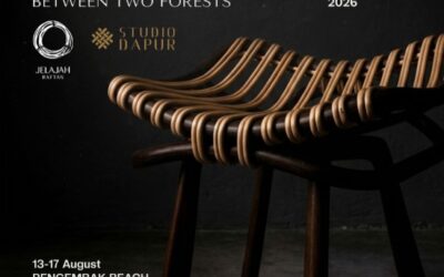 Binar Stool Karya Mahasiswa Desain Interior Untar Dipamerkan di JIA Curated 2026