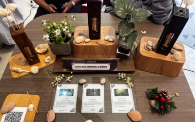 Menggabungkan Desain dan Bisnis, Mahasiswa FEB dan FSRD Untar Kembangkan Produk Reed Diffuser